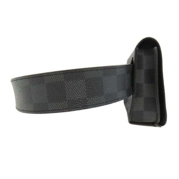 LOUIS VUITTON Black Damier Hobo Bag - Picture 3 of 11